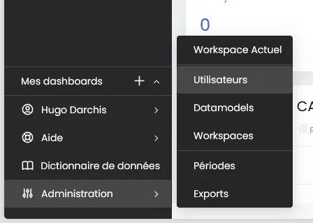 Accès à l'interface d'administration