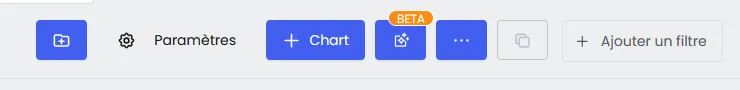 Boutons d'ajout de chart
