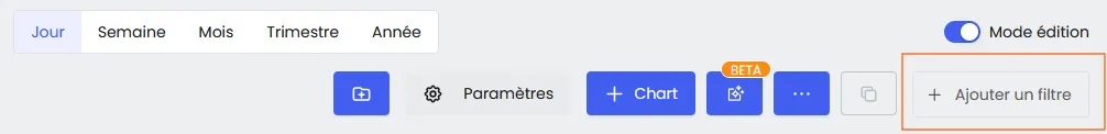 Sélecteur de filtres globaux