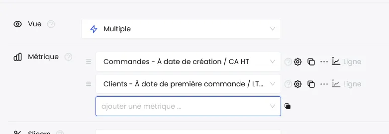 Configuration multi-vues